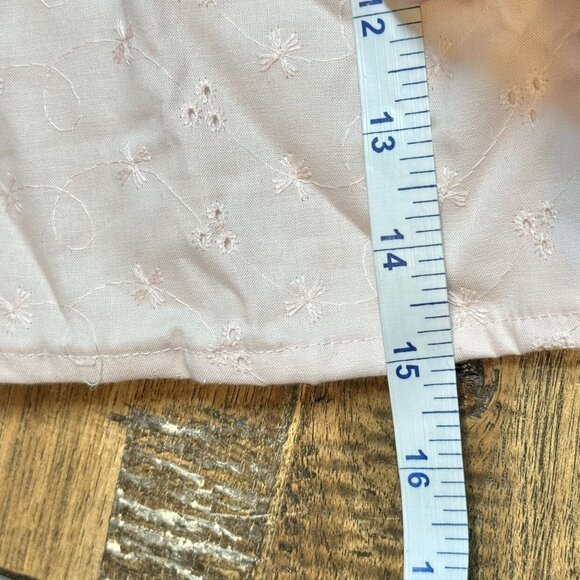 NWT Le Petite Elle Pale Pink Eyelet Top 6y - Picture 7 of 7